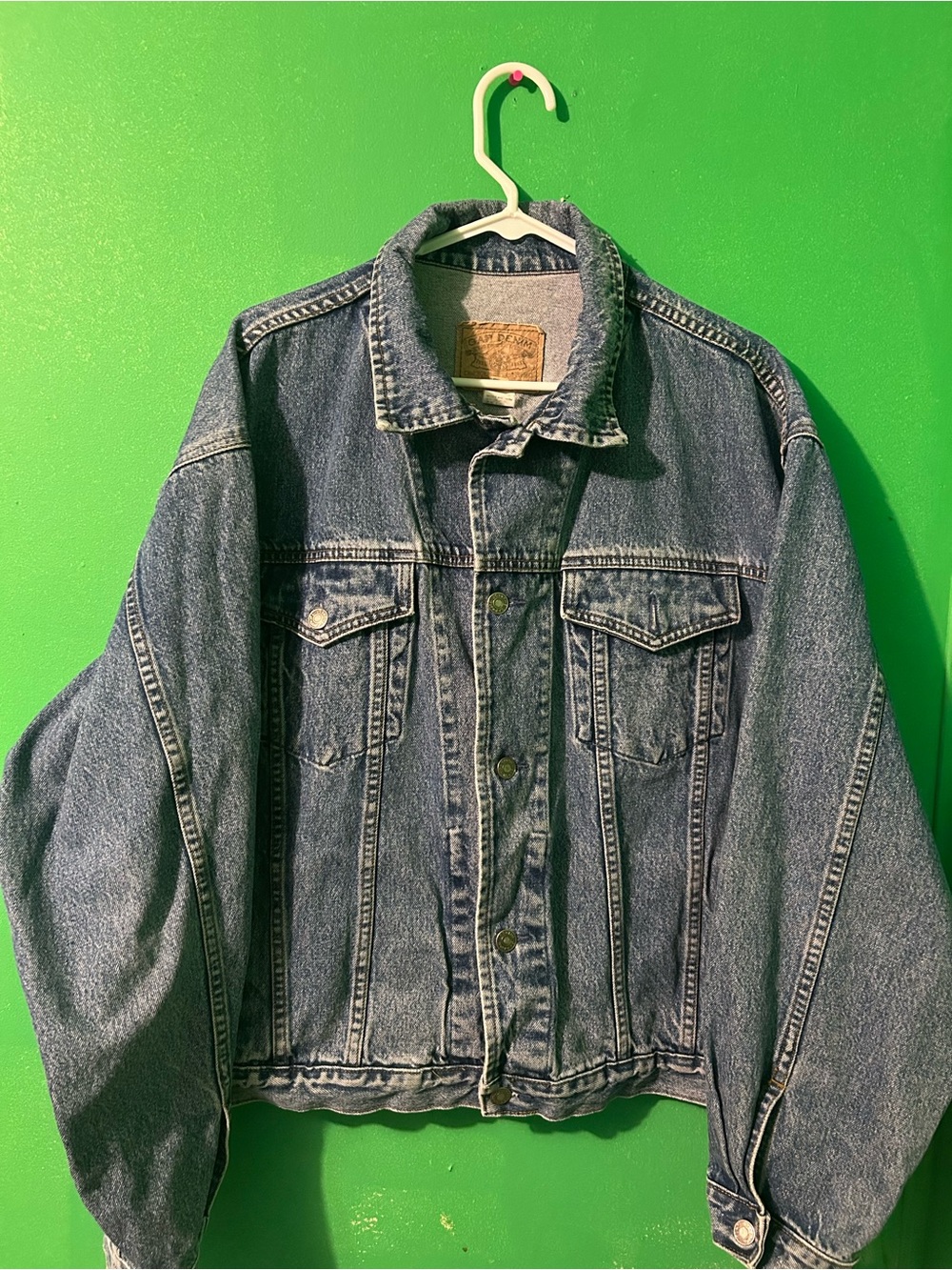 Vintage Men's Denim Gap jacket size xl